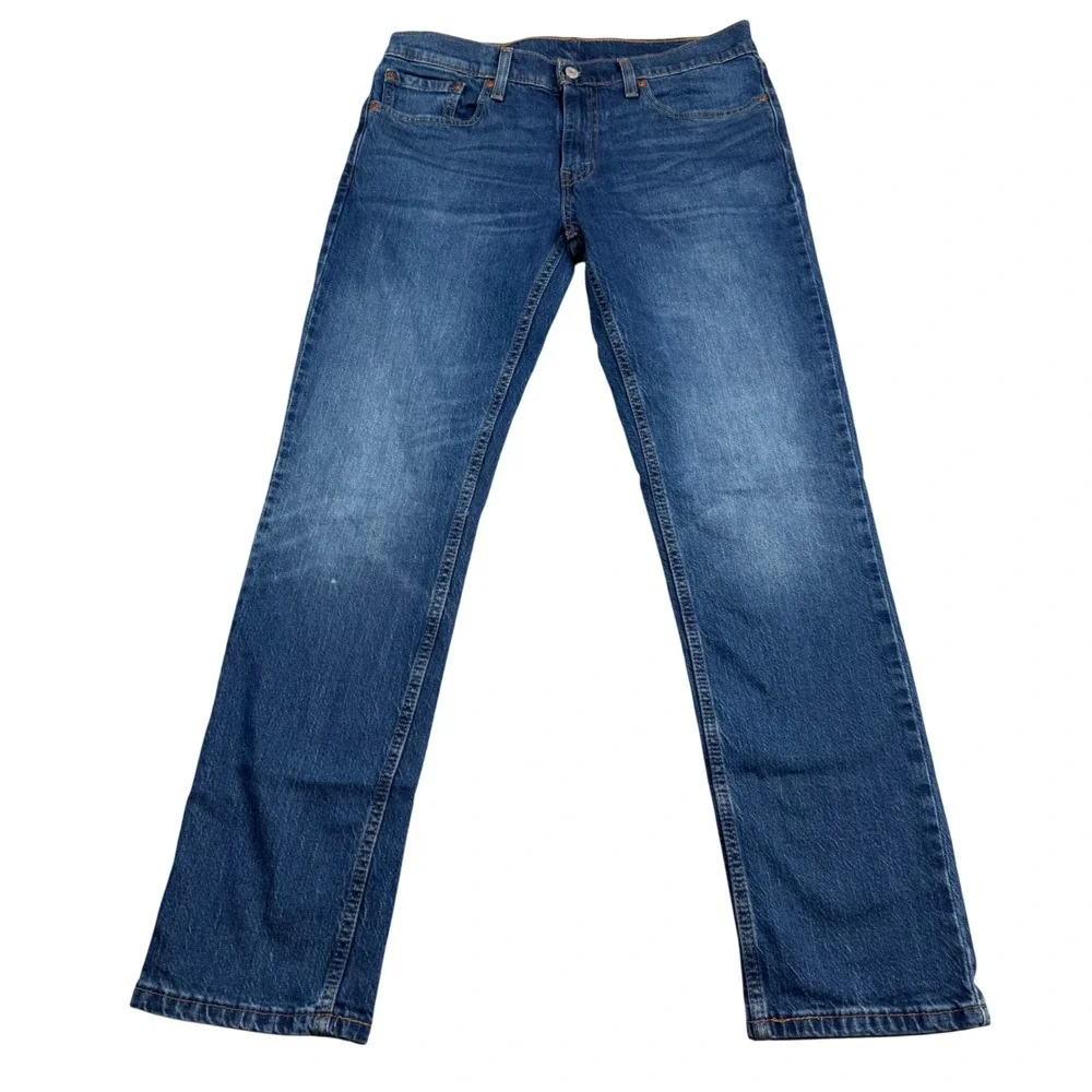 Levis 511 Slim Fit Jeans Mens 32x32 Blue Medium Wash Denim Pants 04511-6000